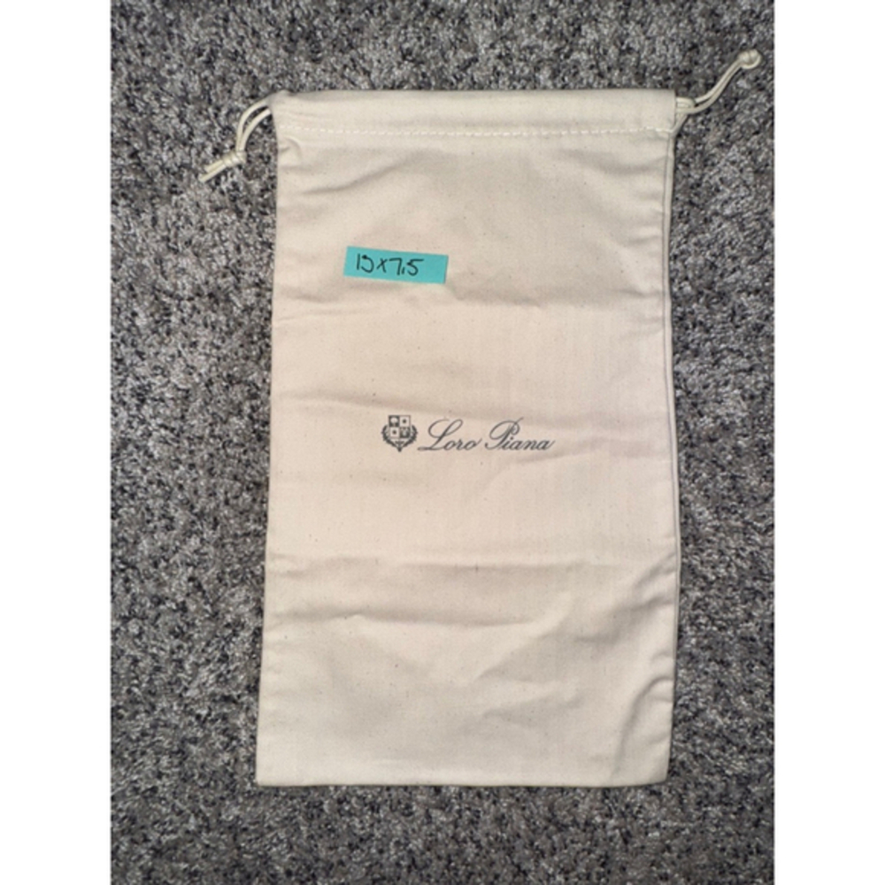 Unisex Loro Piana Beige One Size Drawstring Dust Storage Bag​